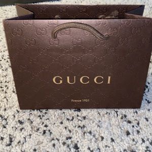 Authentic GUCCI Shopping bag brown smaller